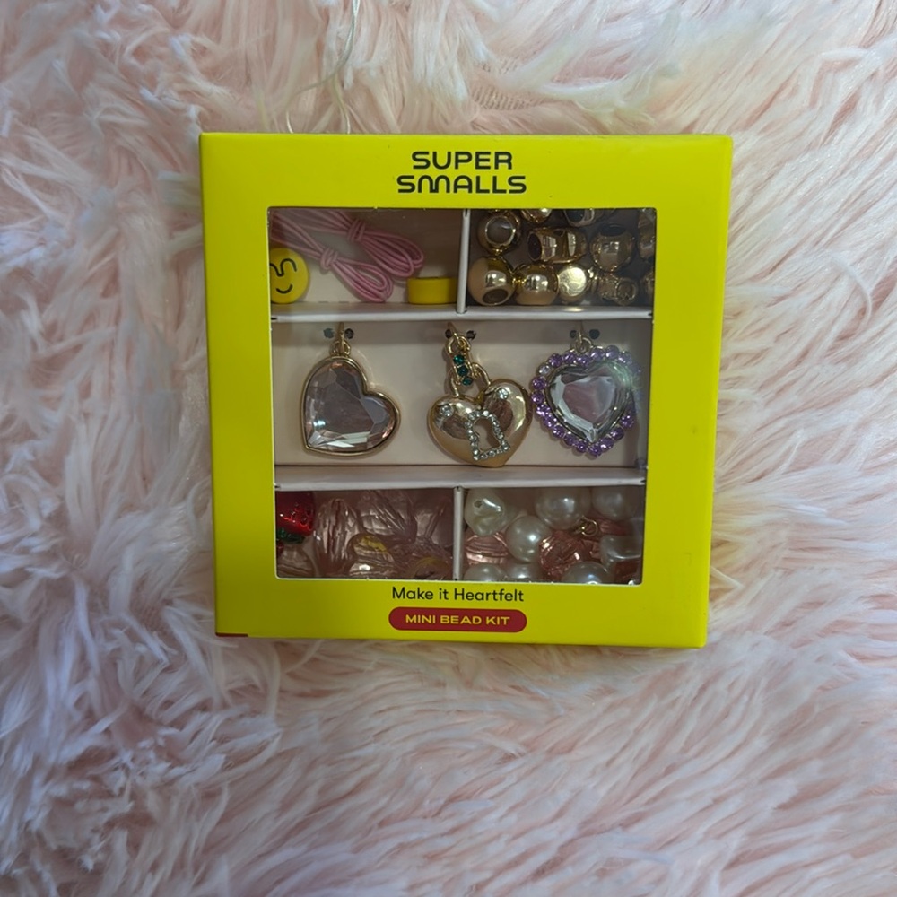 Super Smalls Heartfelt Mini DIY Bead Kit